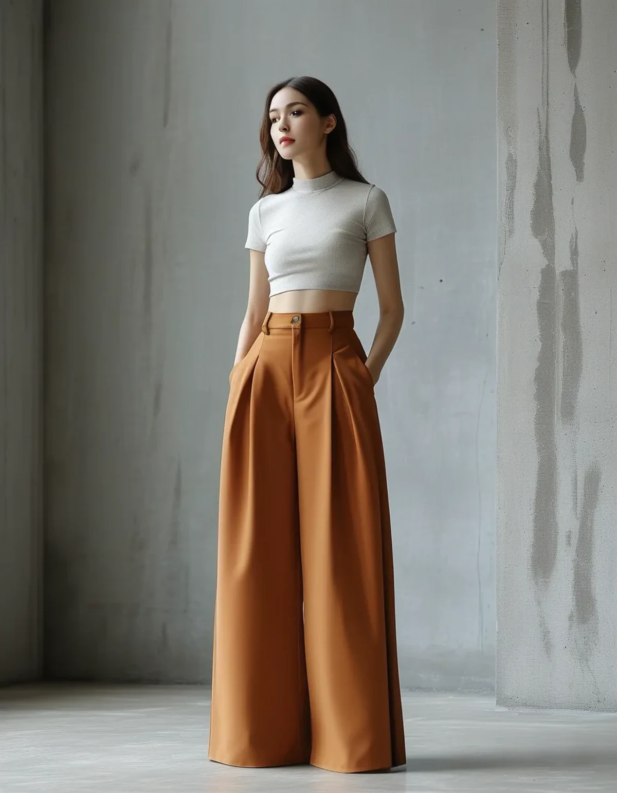 Why a Wide-Leg Pant Can Shorten Your Leg Line If the Rise Is Wrong